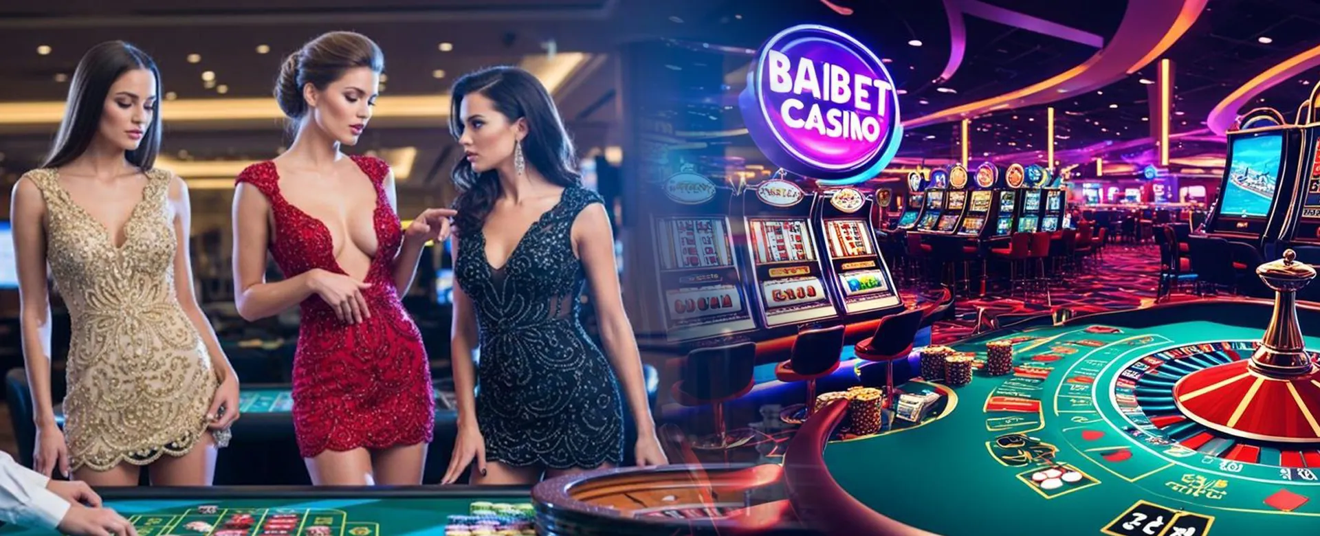 AAAJILI.COM Welcome Banner with casino elements