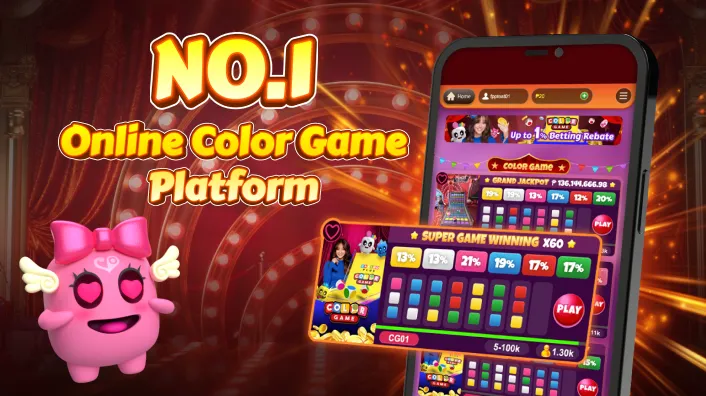 Mobile phone showing casino game